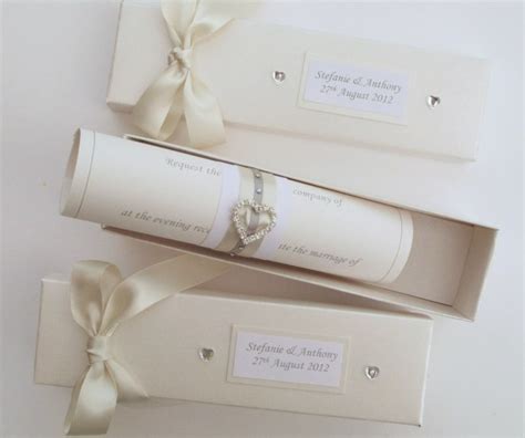 Scroll Wedding Invitations. | Carol Miller Designs- wedding stationery ...