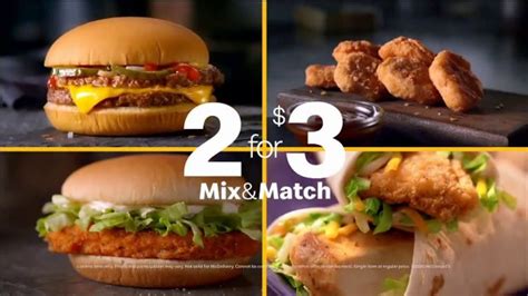 Mix Match Mcdonalds - Mcdonald S Launches New 2 For 6 Mix And Match ...