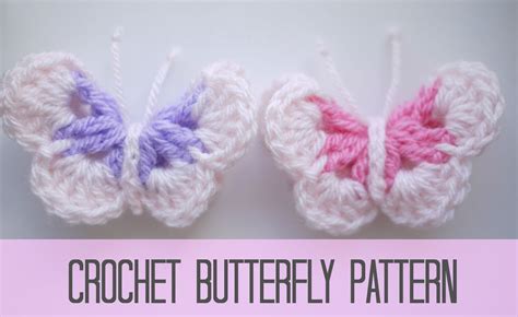 Crochet Butterfly Tutorial Video