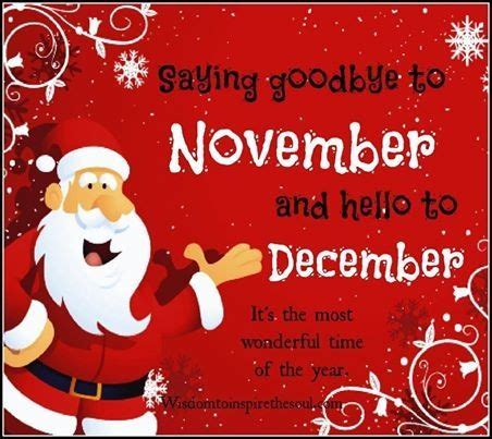 Goodbye November Hello December Pictures, Photos, and Images for Facebook, Tumblr, Pinterest ...