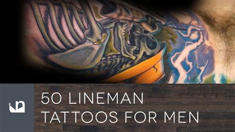 50 Lineman Tattoos For Men - YouTube