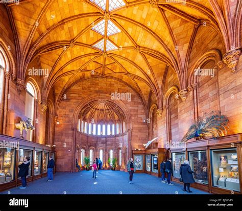 Washington DC, APR 1 2022 - Interior view of the Smithsonian Castle Stock Photo - Alamy