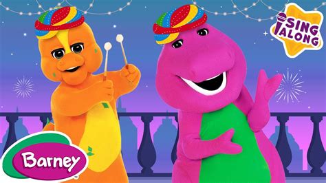 Colors All Around | Barney Nursery Rhymes and Kids Songs - YouTube