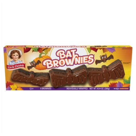 Little Debbie Bat Brownies Snack Cakes, 6 ct / 10.14 oz - QFC