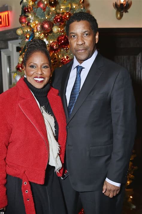 Denzel Washington and Wife at Fences Premiere in NYC | POPSUGAR ...