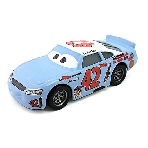 Disney Pixar Cars 3 Thomasville Racing Legends Cal Weathers Metal ...