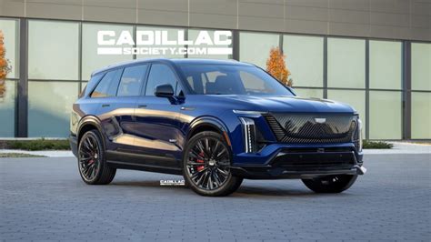 Cadillac Vistiq-V Rendered As High-Performance Three-Row Crossover