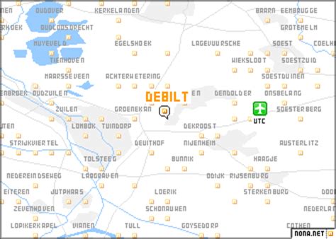 De Bilt (Netherlands) map - nona.net