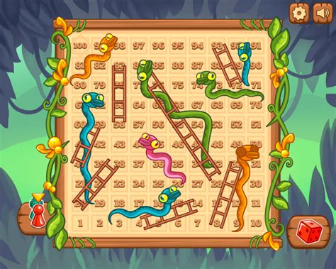 🕹️ Play Snakes & Ladders Online: Free Multiplayer Snakes and Ladders Virtual Board Game for Children