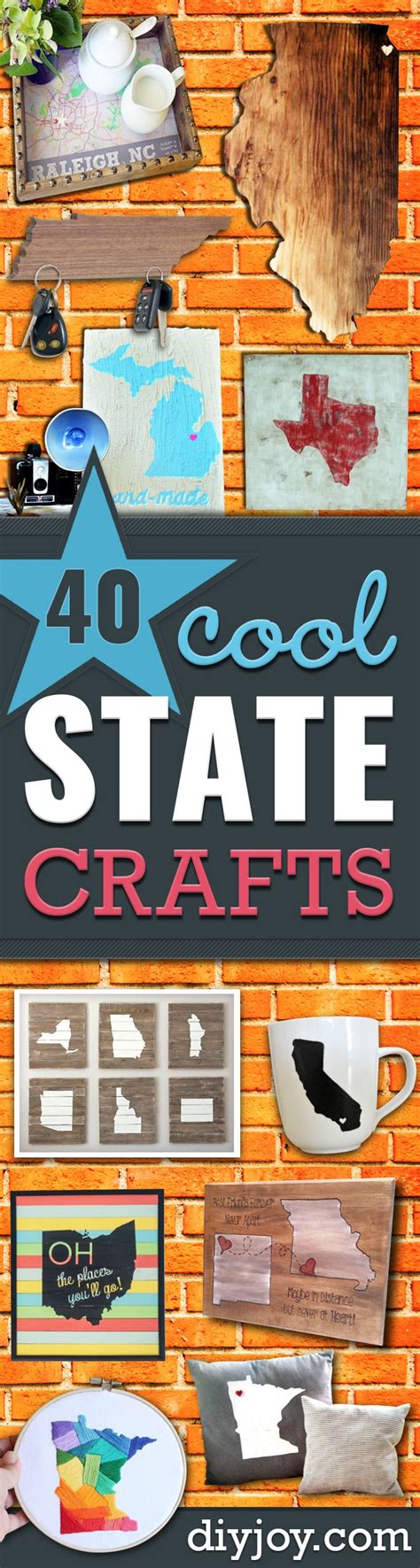 40 Cool State Crafts To Show Your Love For Where You Live