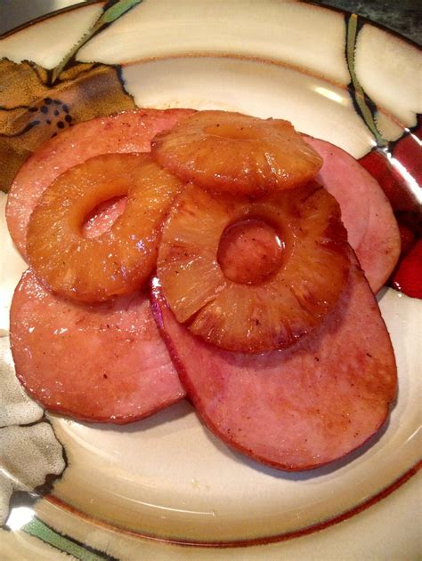 How to make skillet ham steaks w/. a pineapple glaze | Recipe in 2021 ...