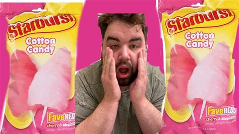 Starburst cotton candy Review!!🍬 - YouTube