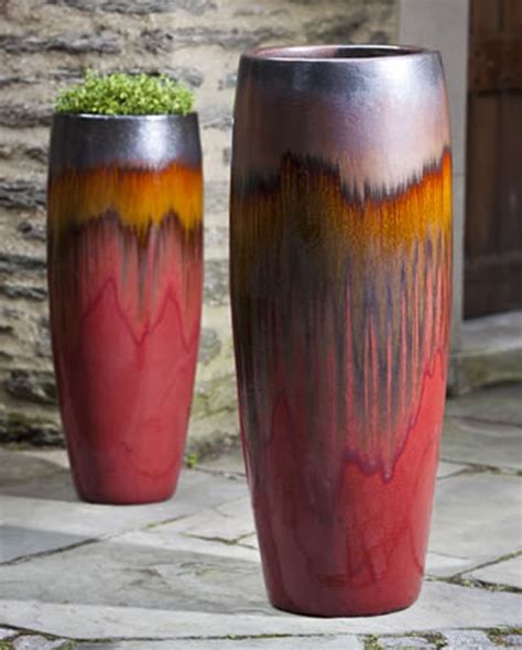 Large Ceramic Outdoor Planters - Foter