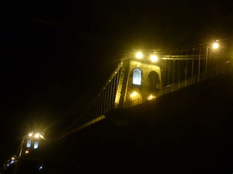 Menai Suspension Bridge at night | Menai Suspension Bridge a… | Flickr