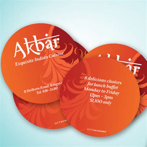 Creative Examples of Round Die Cut Business Cards | Naldz Graphics