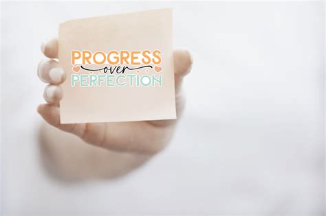 Progress over Perfection Graphic by Red-Sublimation · Creative Fabrica