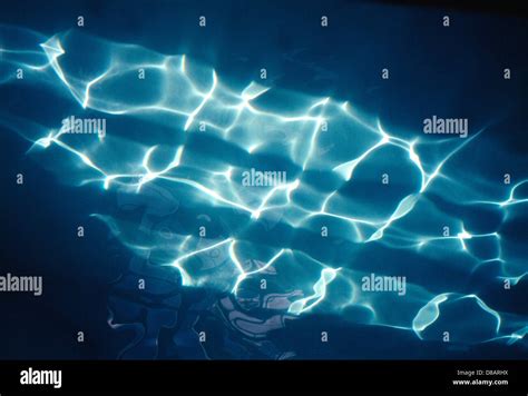 Swimming Pool Water With Reflection Stock Photo - Alamy