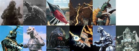 every Godzilla Destroy all Monsters Characters by MnstrFrc on DeviantArt