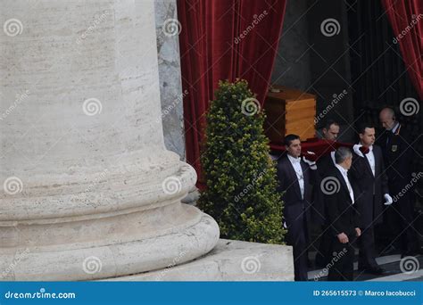 FUNERAL of the POPE Pope Francis in St. Peter`s Basilica in the Vatican Celebrates the Mass for ...