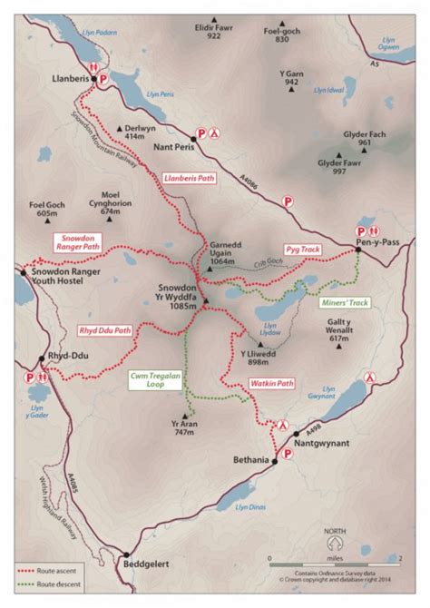 Snowdon Routes: Quick Guide to the 6 Snowdon Routes