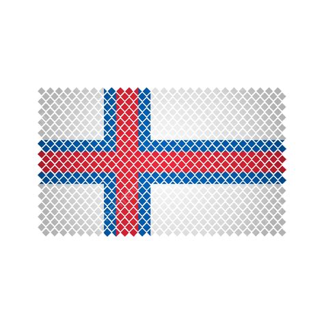 Faroe Islands Flag Vector, Faroe Islands, Flag, Faroe Islands Flag PNG and Vector with ...