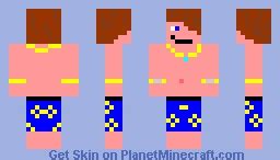 rich Beach Boy Minecraft Skin