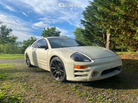 2003 Mitsubishi Eclipse With 30 ESR Sr08 And 235/40R18, 52% OFF