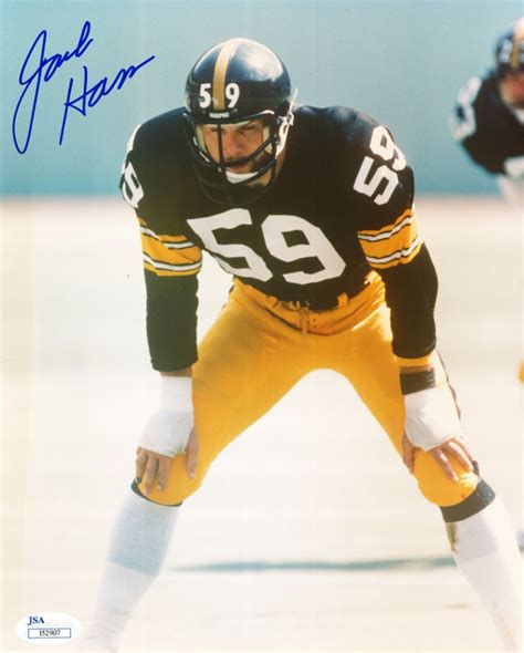 Jack Ham Signed Steelers 8x10 Photo (JSA COA) | Pristine Auction