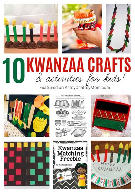 10 Kwanzaa Crafts and Activities for Kids - Artsy Craftsy Mom