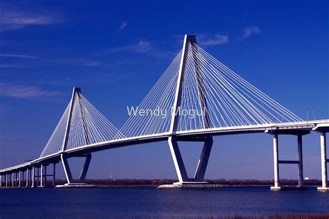 "Cooper River Bridge" by Wendy Mogul | Redbubble