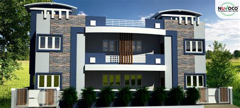 Modern single floor house plan in india- 3000 sqft | Nuvo Nirmaan