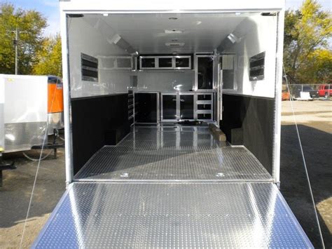 Flooring | Enclosed cargo trailers, Enclosed trailer camper, Aluminum trailer