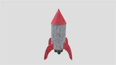 Rocket - 3D model by laurev [ddd99a2] - Sketchfab