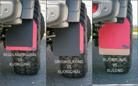 Jeep Gladiator (JT) 2020+ Mud Flaps - REAR ONLY – RokBlokz