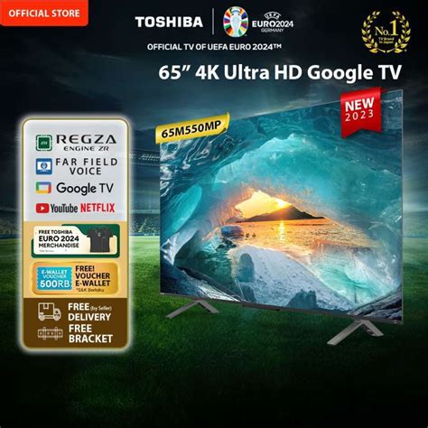 Promo [free Bracket] Toshiba Tv 65 4k Uhd Google Tv - Quantum Dot Qled Fald Dolby Vision Atmos ...