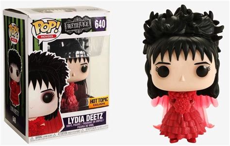 Funko Pop! Movies #640 Beetlejuice Lydia Deetz Wedding Dress (Hot Topic Exclusive) : Amazon.ca ...