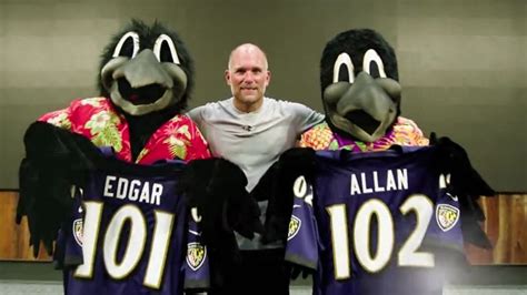 Poe's brothers Edgar and Allan step up to fill in as Ravens mascots ...