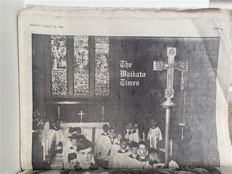 OLD NEWSPAPER: The Waikato Times, Hamilton Centenary Edition 1964