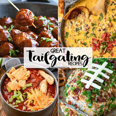 Great Tailgating Recipes - Easy Holiday Ideas