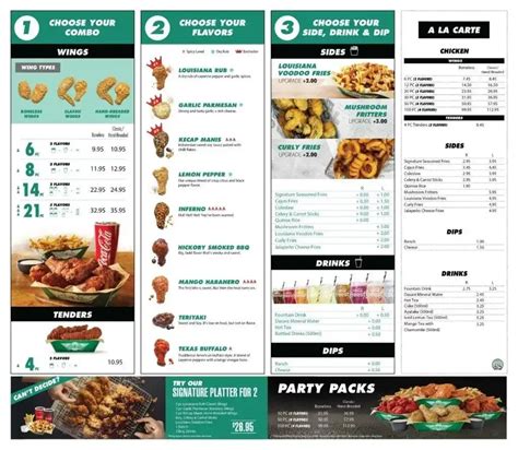 WINGSTOP MENU SINGAPORE & UPDATED PRICES 2024