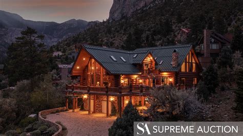 Breathtaking Nevada Luxury Mountain Home to be Sold at Auction with ...