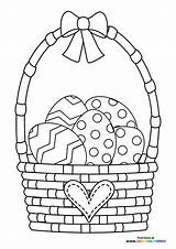 Easter baskets  Coloring Pages For Kids Free And Easy Print Or Download sketch template