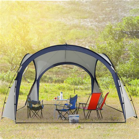 Outsunny Outdoor Gazebo Event Dome Shelter Party Tent Garden - Summer ...