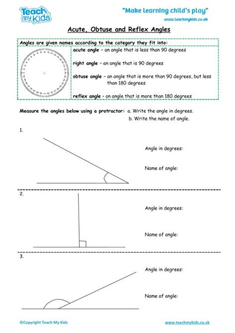 Acute, Obtuse and Reflex Angles - TMK Education