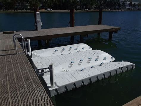 Jet Ski Floating Dock | PWC Dock For Sale | AccuDock | Jet ski dock ...