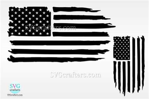 American distressed flag svg, Grunge Flag SVG (479878) | Cut Files ...