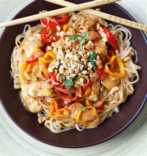 Thai Chicken Noodles – Modern Honey