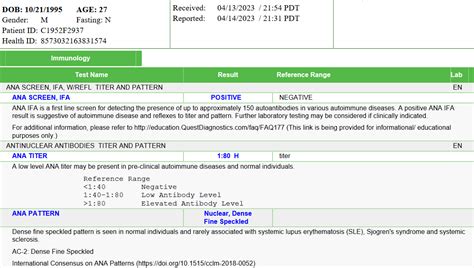 ANA 1:80; Nuclear Dense Fine Speckled (AC-2) : r/Autoimmune