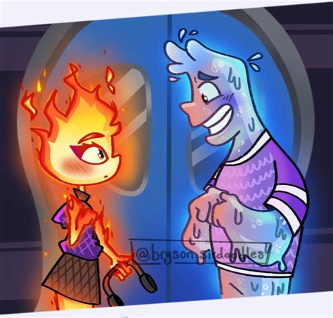 Elemental (Ember and Wade) by brysonsirdoodles on DeviantArt