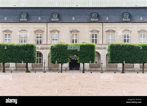 Christiansborg Palace in Copenhagen, Denmark. Gallery of arches and ...